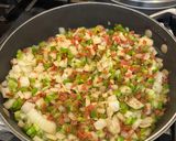 A picture of step 1 of Bucatini all’ Amatriciana Pasta.