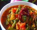 A picture of step 6 of Beans With Tomato Curry.