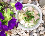 Hình bước làm 3 của món Canh Khoai Từ Nấu Tôm Thịt