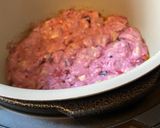 A picture of step 4 of Blueberry-Lemon Cinnamon Roll Breakfast Bake #mommasrecipes.