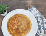 Foto del paso 6 de la receta: Tortilla de patatas con queso de cabra