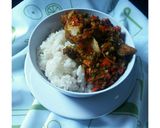 Foto langkah ke 7 dari resep Spicy Chicken Rice Bowl.
