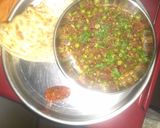 A picture of step 6 of Hírwaa Vataane Ambti Bhaaji (हिरवा वटाने अंबटी भाजी).