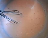 A picture of step 2 of Rabri trifle.
