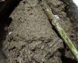 A picture of step 3 of Guineacorn and Cassava Flour (Lafu) Morsel.