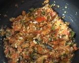A picture of step 6 of Sprouted Green Gram (Moong) Curry.