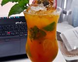 Foto langkah ke 4 dari resep Passion Fruit Mojito (mocktail).