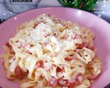 Une image de l'étape 8 de La recette véritable à la carbonara 😋.