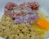 Hình bước làm 1 của món Bún riêu giả chiến (Bún riêu tôm tép)