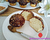Foto del paso 4 de la receta: Magdalenas con Cobertura de Chocolate Y Crocanti
