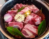 Foto del paso 3 de la receta: Frijol Cargamanto con Costilla🥩 de Res...!
