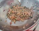 A picture of step 4 of Amritsari paneer bhurji.