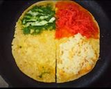 A picture of step 2 of Trending tortilla wraps with cheese.