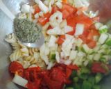 A picture of step 5 of My Tasty Pasta Salad 😉😊.
