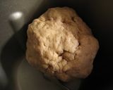 A picture of step 1 of 100% Whole Wheat Bread Rolls with Homemade Bread Starter.
