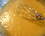 A picture of step 4 of Creamy Peach Cheesecake.