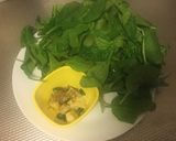 A picture of step 1 of Spinach Poori.