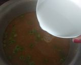 A picture of step 8 of Sweet Corn Soup.
