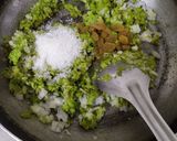 A picture of step 3 of Green Peas Kachori.