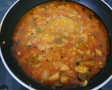 Foto del paso 3 de la receta: Paella con pisto y gambas en un plis plas