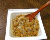 A picture of step 4 of Tuna with Yamaimo Yam and Natto.