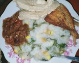 Foto langkah ke 5 dari resep Bubur manado sambal jahe.