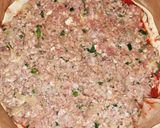Pas rețetă Plăcintă cu carne și blat de lipie 3 fotografie