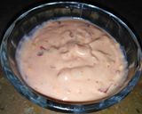 A picture of step 5 of Seconds mayo chilli garlic dip (creamy mince Naan).