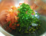 A picture of step 6 of Simple Salsa.