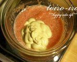 A picture of step 3 of Japanese-Style Taramasalata.