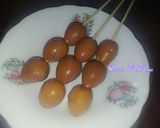Foto langkah ke 3 dari resep Sate Telur Puyuh Simple.