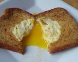 A picture of step 6 of Egg In A Basket.