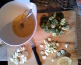 A picture of step 2 of Spaghetti, Brie & Broccoli Frittata.