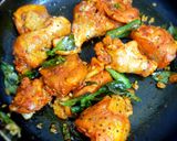A picture of step 4 of Spicy chicken ghee roast.