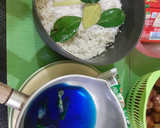 Foto langkah ke 1 dari resep Nasi Uduk Bunga Telang.