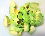A picture of step 1 of Avocado and Tofu Namul (Korean-style Salad).