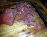 A picture of step 6 of Pho (special beef noodle soup).