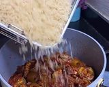 A picture of step 8 of Basmati jollof rice.