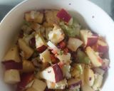 A picture of step 1 of Apple and cabbage salad.