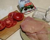 Sültcsirke-caprese, rizzsel recept fázis 1 fotója