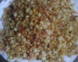 A picture of step 2 of Coconut stuffed Bajra Gond Barfi.