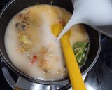 Foto langkah ke 3 dari resep Jantung Pisang Kuah Santan.