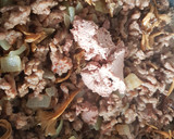 Foto del paso 3 de la receta: Macarrones con carne y camagroc 🍄🍄