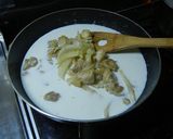 A picture of step 5 of Substantial Macaroni Au Gratin with Spinach.