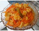 Foto langkah ke 5 dari resep Udang Crispy Saos Asam Manis Budget Pas-pas'an Enak & Sederhana.