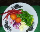 Foto langkah ke 3 dari resep Sayur terong ikan asin bumbu trasi.