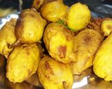आलू मिर्च पकौड़े(aloo mirch pakoda recipe in hindi) रेसिपी चरण 4 फोटो