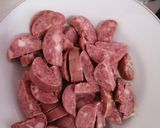 Foto del paso 3 de la receta: Guiso de poroto con chorizos