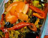 Foto del paso 6 de la receta: 🥗 ENSALADA 🥗 TIBIA DE 🍆BERENJENA 🍆 (ensalada griega)