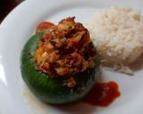 Foto del paso 5 de la receta: Zapallitos Rellenos con timbal del Arroz